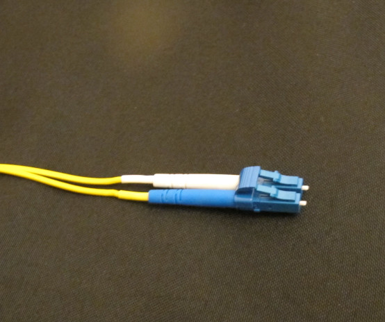 LC connector, duplex