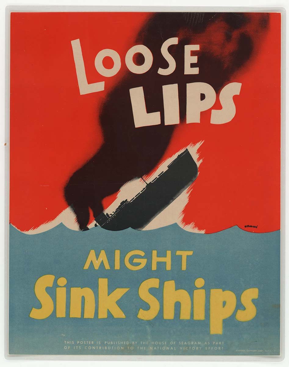 Wartime poster